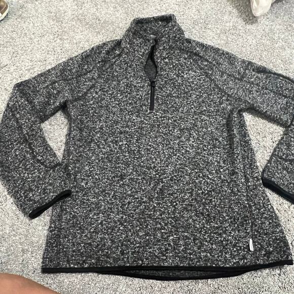 Avalanche Women’s Heather Black 1/4 Zip Pullover size Large - Picture 1 of 5